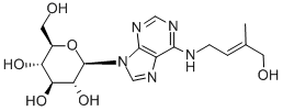 Structure of 9-(β-D-Glucopyranosyl)-trans-zeatin