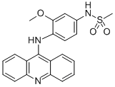 Structure of Amsacrine