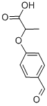 Structure of 2-(4-FORMYL-PHENOXY)-PROPIONIC ACID