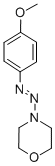 Structure of 4-[(4-METHOXYPHENYL)AZO]-MORPHOLINE