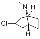 Structure of 8-Azabicyclo[3.2.1]octane, 3-chloro-8-methyl-