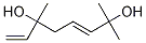 Structure of 2,6-Dimethyl-3,7-octadiene-2,6-diol