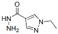 Structure of 1-ethylpyrazole-4-carbohydrazide