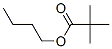 Structure of Propanoic acid, 2,2-dimethyl-, butyl ester