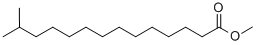 Structure of METHYL 13-METHYLTETRADECANOATE