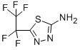Structure of 5-PENTAFLUOROETHYL-[1,3,4]THIADIAZOL-2-YLAMINE