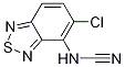 Structure of Cyanamide, (5-chloro-2,1,3-benzothiadiazol-4-yl)-
