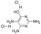 2,4,5-三氨基-6-羟基嘧啶醇盐酸盐结构式