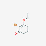 2-CYCLOHEXEN-1-ONE,2-BROMO-3-ETHOXY-结构式
