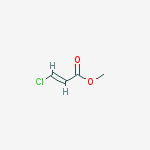 Structure of Methyl (2E)-3-chloro-2-propenoate