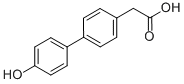 Structure of p-Hydroxybiphenylacetic acid