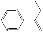 1-Propanone, 1-pyrazinyl-结构式