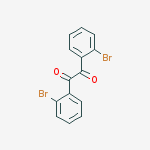 Structure of Ethanedione, bis(2-bromophenyl)-