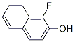 Structure of 2-Naphthalenol,  1-fluoro-