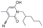 Structure of 1-(2-ethylhexyl)-1,2-dihydro-6-hydroxy-4-methyl-2-oxonicotinonitrile