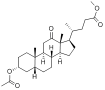 Structure of METHYL ACETOXYKETOCHOLANATE