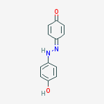 Structure of Phenol, 4,4'-(1E)-azobis-