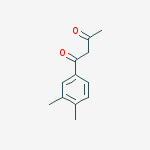 1,3-Butanedione, 1-(3,4-dimethylphenyl)-结构式