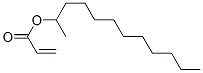 Structure of 1-methylundecyl acrylate