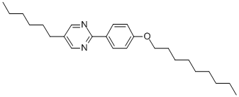 Structure of 5-n-Hexyl-2-[4-(n-nonyloxy)phenyl]pyrimidine