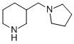 Structure of 3-PYRROLIDIN-1-YLMETHYL-PIPERIDINE