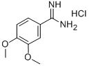 Structure of 3,4-DIMETHOXY-BENZAMIDINE HCL