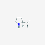 Structure of 2-(1-Methylethyl)pyrrolidine
