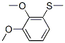 Structure of 1,2-DIMETHOXY-3-(METHYLTHIO)BENZENE