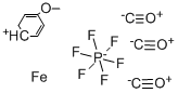 Structure of TRICARBONYL(2-METHOXYCYCLOHEXADIENYLIUM)IRON HEXAFLUOROPHOSPHATE