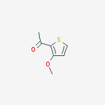 Structure of 1-(3-methoxythiophen-2-yl)ethanone