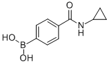 Structure of 4-(Cyclopropylaminocarbonyl)phenylboronic acid
