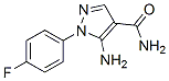 Structure of 5-AMINO-1-(4-FLUOROPHENYL)-1H-PYRAZOLE-4-CARBOXAMIDE