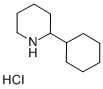 Structure of 2-CYCLOHEXYLPIPERIDINE HYDROCHLORIDE