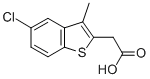Structure of 2-(5-CHLORO-3-METHYLBENZO[B]THIOPHEN-2-YL)ACETIC ACID