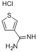 Structure of 3-THIOPHENECARBOXIMIDAMIDE HYDROCHLORIDE