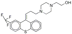 Structure of trans-(E)-Flupentixol Dihydrochloride