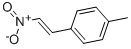 Structure of TRANS-4-METHYL-BETA-NITROSTYRENE