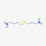 3,3'-diselanediylbis(propan-1-amine)结构式