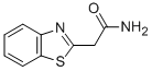 Structure of 2-(1,3-benzothiazol-2-yl)acetamide