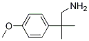 2-(4-Methoxyphenyl)-2-methylpropan-1-amine结构式