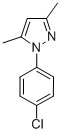 Structure of 1-(4-CHLOROPHENYL)-3,5-DIMETHYL-1H-PYRAZOLE