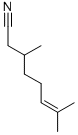 Structure of Citronellyl nitrile