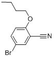 5-溴-2-丁氧基苯甲腈结构式