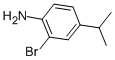 Structure of 2-BROMO-4-ISOPROPYLANILINE