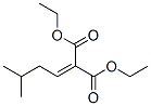 diethyl 2-(3-methylbutylidene)propanedioate结构式