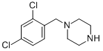 Structure of 1-(2,4-DICHLOROBENZYL)PIPERAZINE