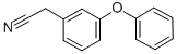 Structure of 3-PHENOXYPHENYLACETONITRILE