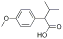 Structure of 2-(4-methoxyphenyl)-3-methylbutanoic acid
