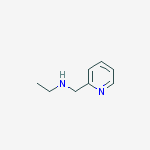 N-乙基-2-吡啶甲胺结构式