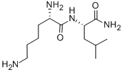 Structure of L-LYSYL-L-LEUCINE AMIDE